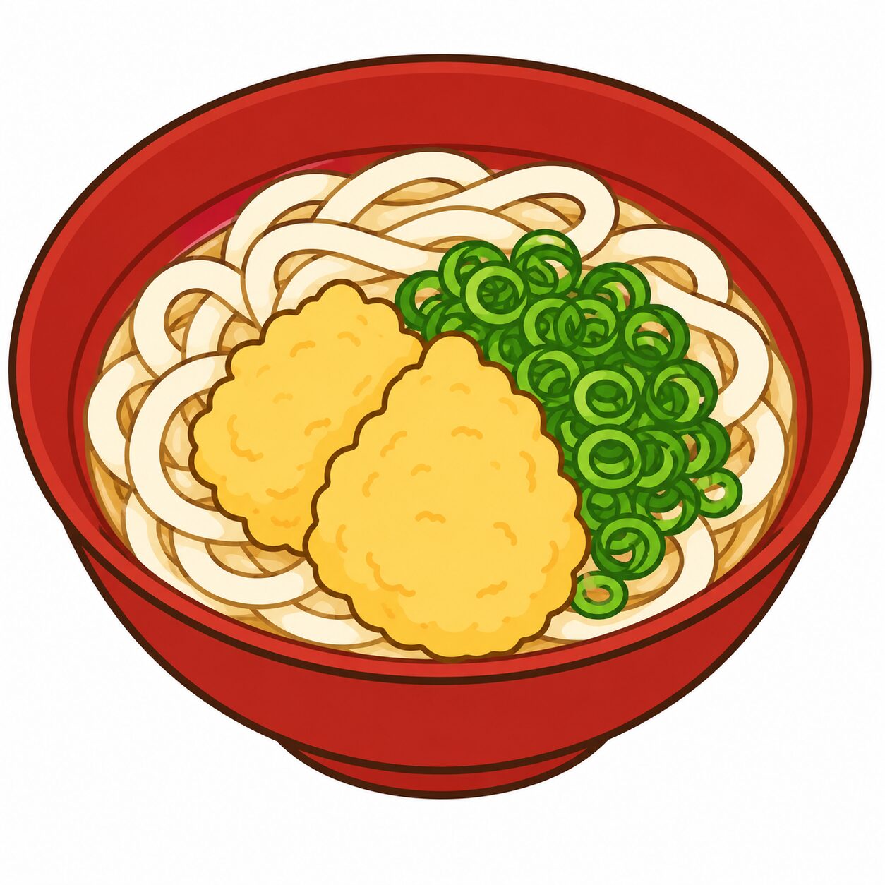 冷やしとり天うどん