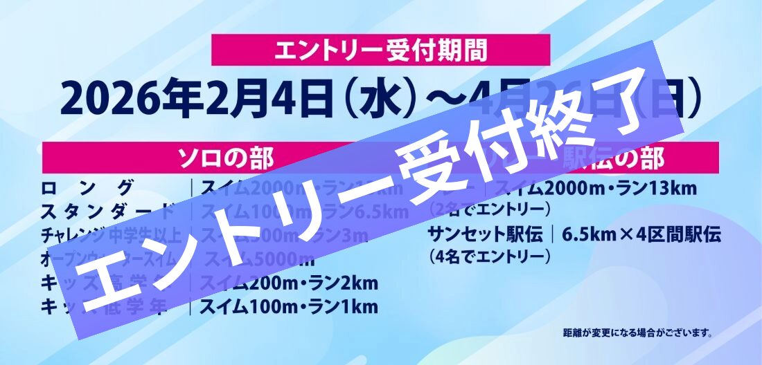 MIYAZAKI青島鬼の洗濯板アクアスロン大会